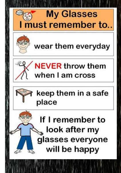 My glasses I must remember.....